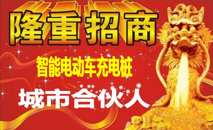 10路電動車智能充電樁，誠招城市合伙人